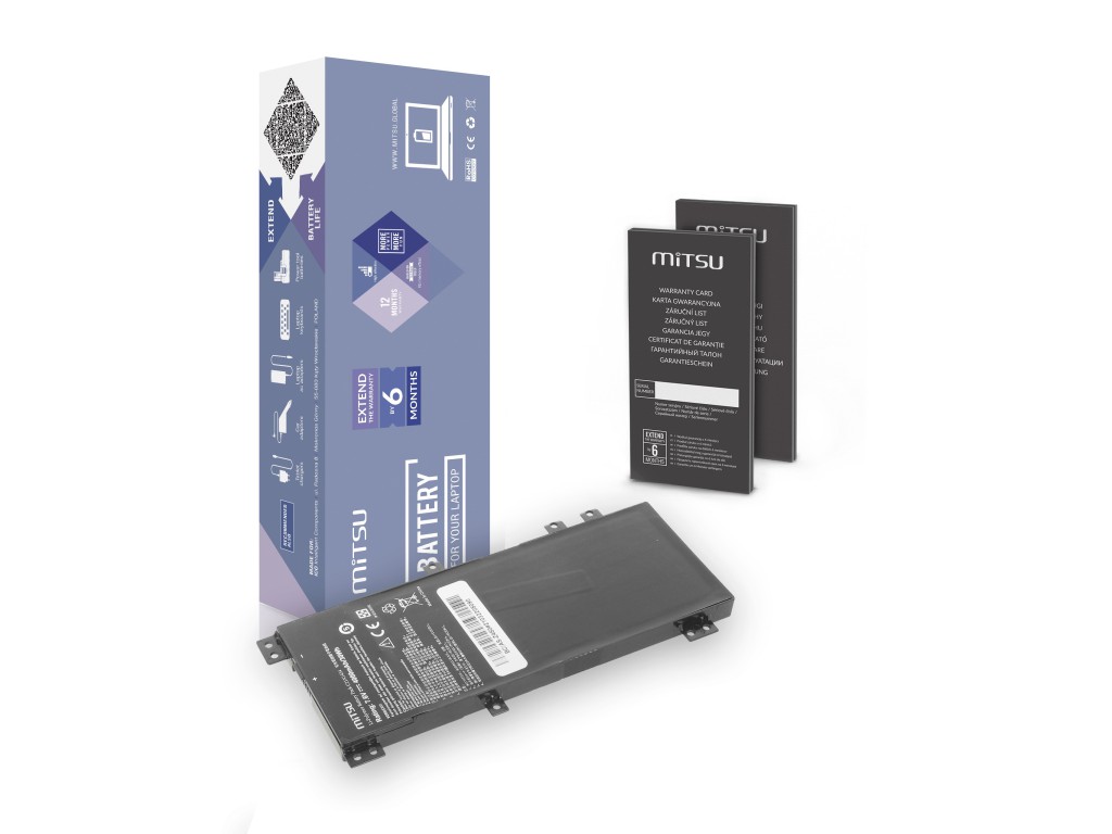 Bateria Mitsu do Asus Z450, Z550SA, Z550MA