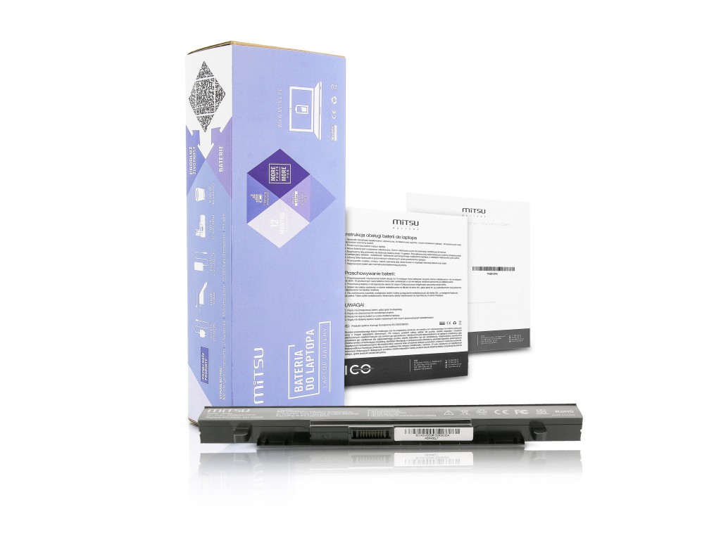 Bateria Mitsu do Asus X550, A450, F450, K550