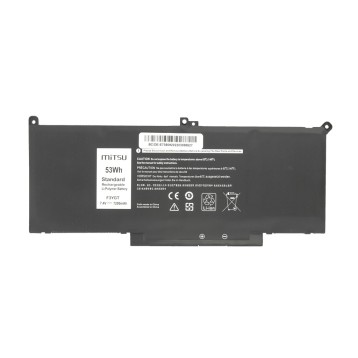 Bateria Mitsu do Dell Latitude 7390, 7490