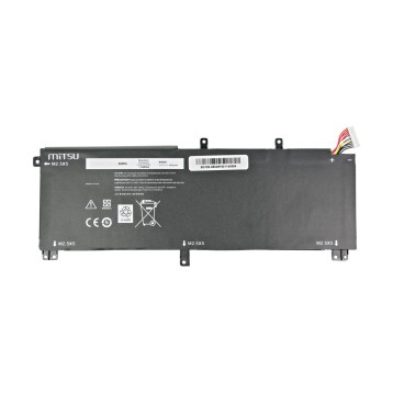 Bateria Mitsu do Dell XPS 15 9530, M3800