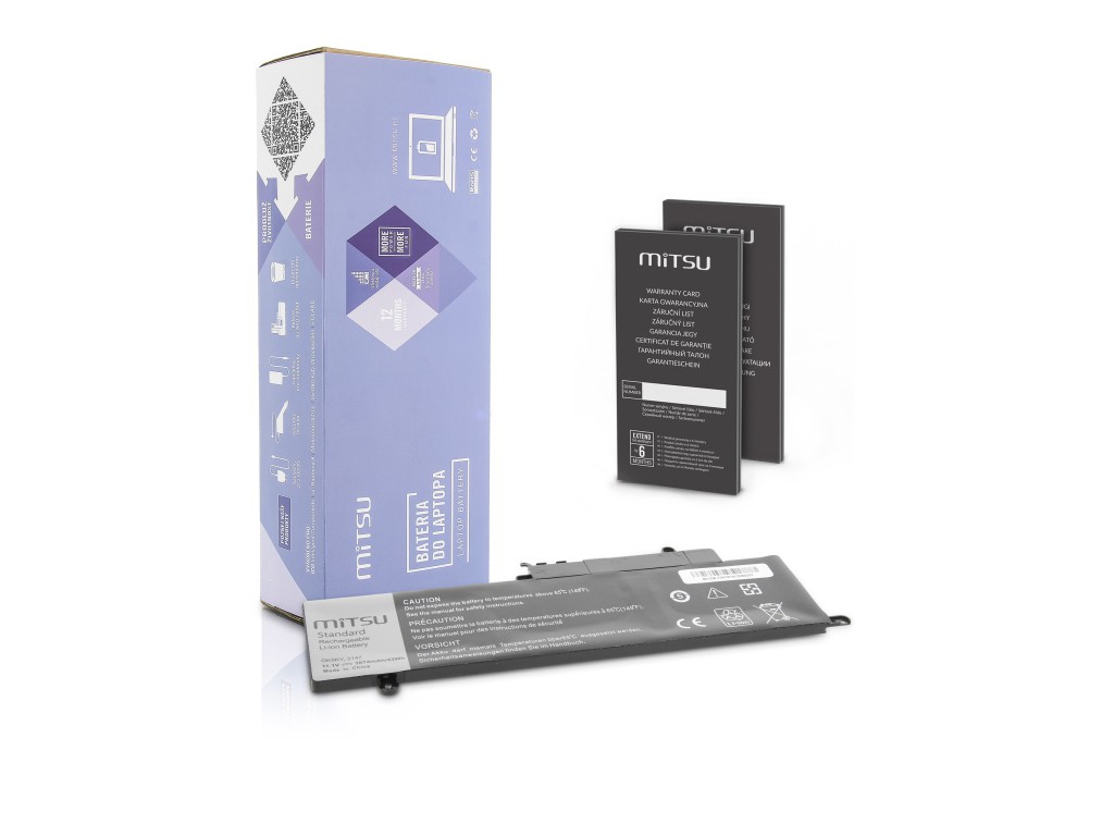 Bateria Mitsu do Dell Inspiron 13 7347