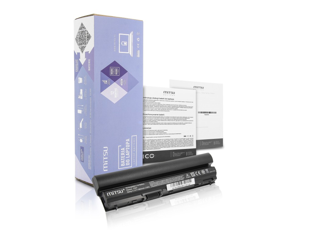 Bateria Mitsu do Dell Latitude E6220, E6320 (6600 mAh)