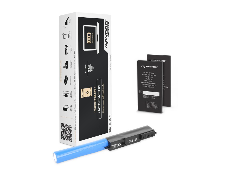 Bateria Movano Premium do Asus A540, F540, X540