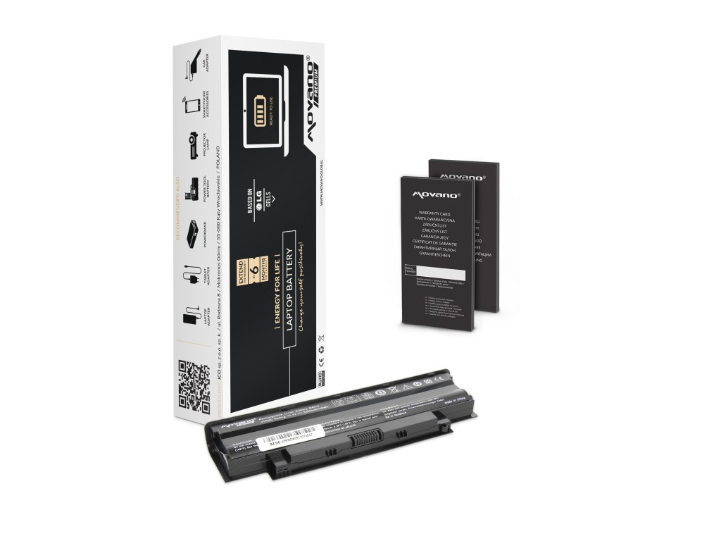 Bateria Movano Premium do Dell Inspiron 13R, 14R, 15R, 17R