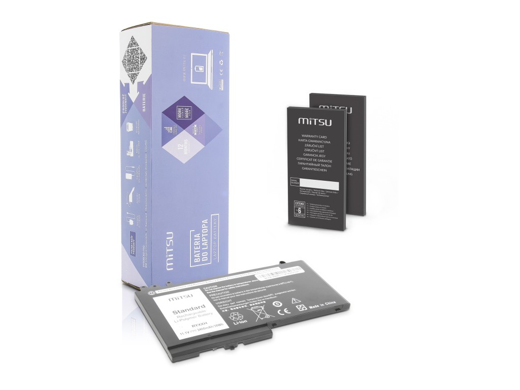 Bateria Mitsu do Dell Latitude E5450, E5550 - 11.1v
