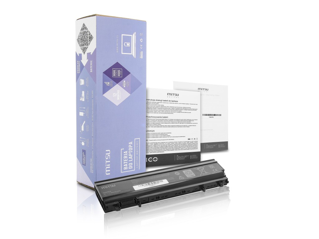 Bateria Mitsu do Dell Latitude E5440, E5540 (4400mAh)