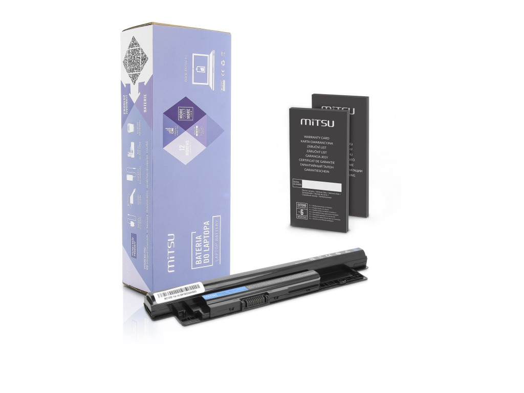 Bateria Mitsu do Dell Inspiron 14, 15, 17 - 14.8v
