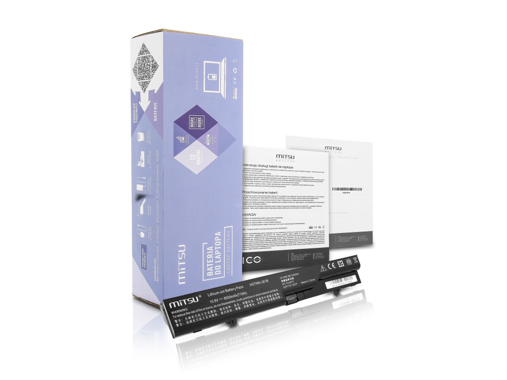 Bateria Mitsu do HP ProBook 4320s, 4520s (6600mAh)