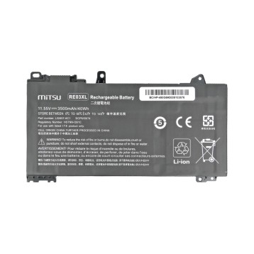 Bateria Mitsu do HP 430 G6, 450 G6