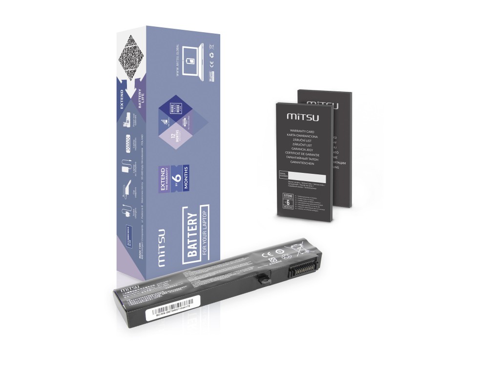 Bateria Mitsu do MSI GE72, GL72