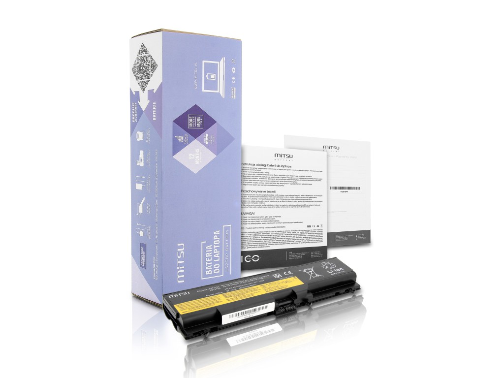 Bateria Mitsu do Lenovo E40, E50, SL410, SL510