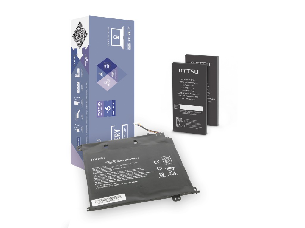 Bateria Mitsu do HP Chromebook 11 G5