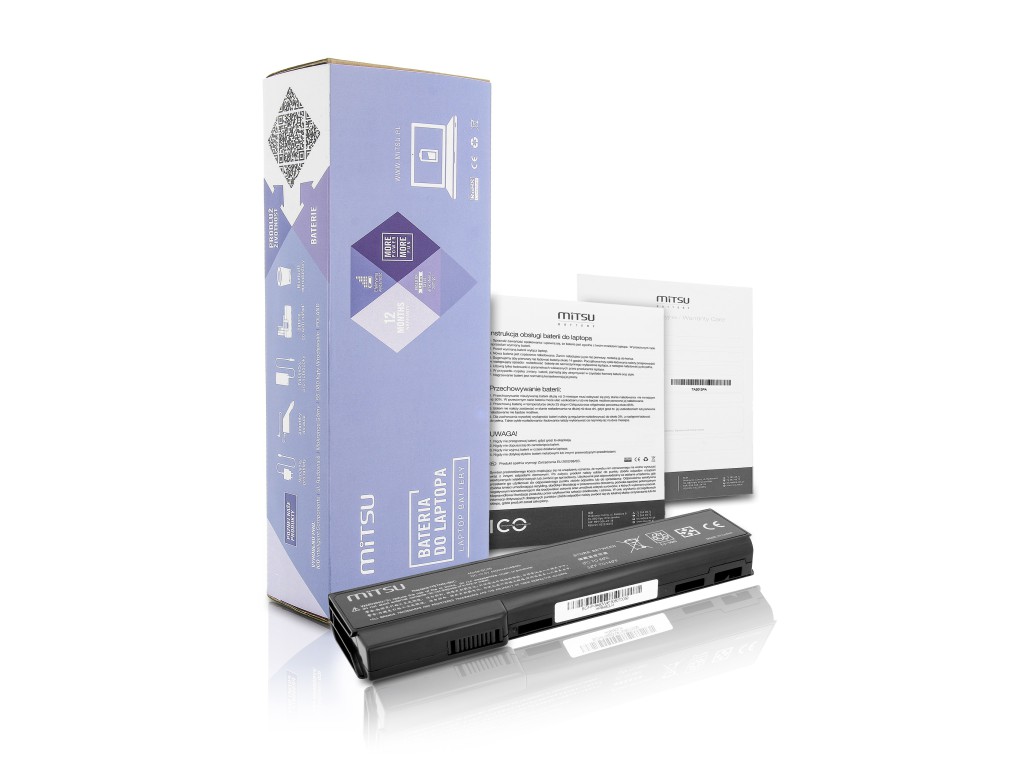 Bateria Mitsu do HP EliteBook 8460p, 8460w