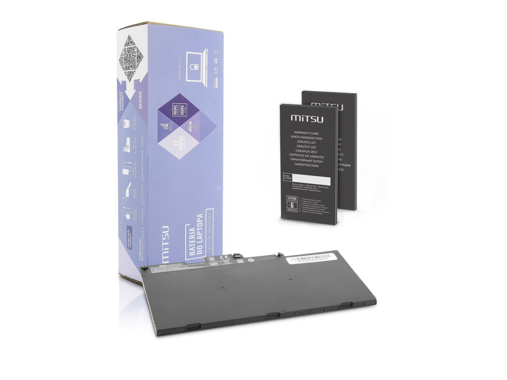 Bateria Mitsu do HP EliteBook 840, 850, 755, G3