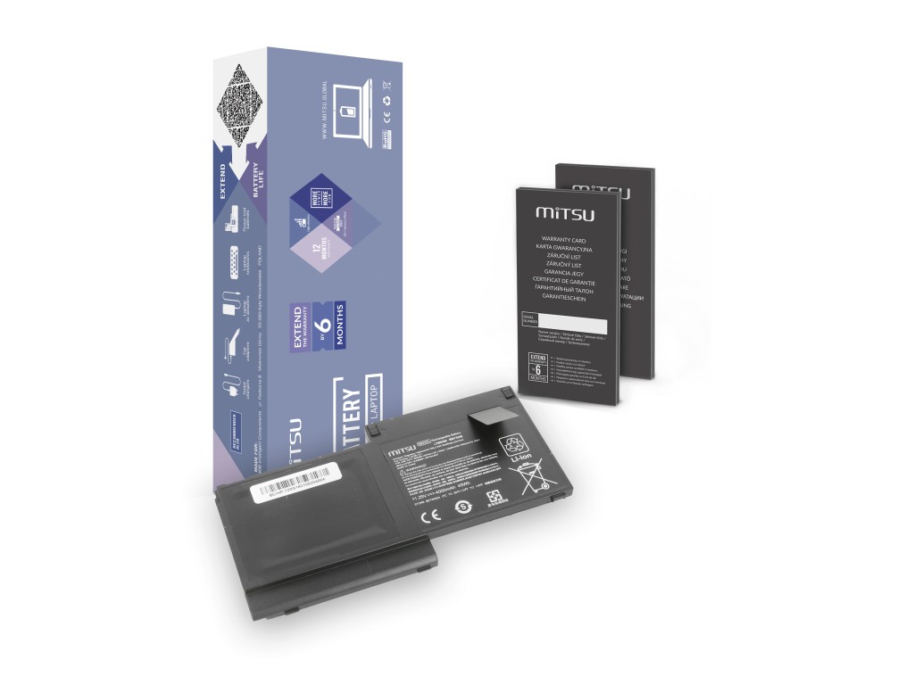 Bateria Mitsu do HP EliteBook 720 G1, G2