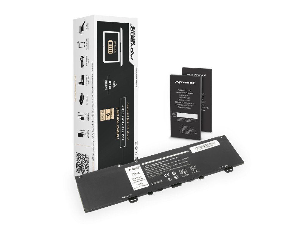 Bateria Movano Premium do Dell Inspiron 13 7373, 7386