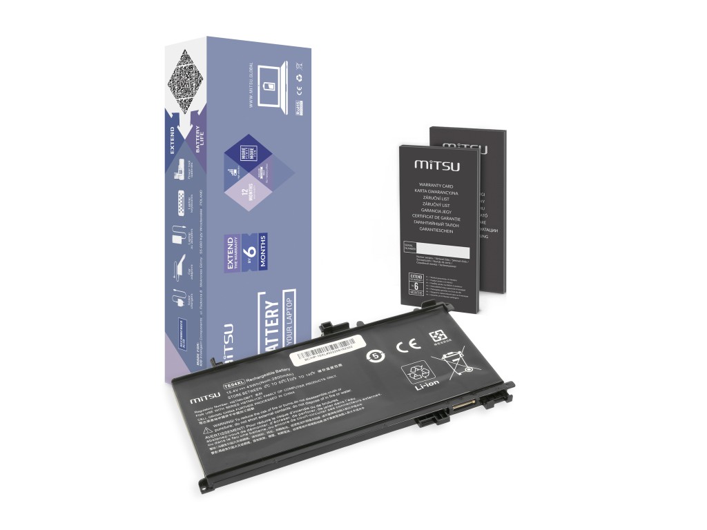 Bateria Mitsu do HP Omen 15, Pavilion 15 - 15.4V