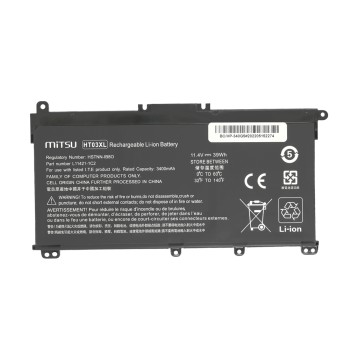 Bateria Mitsu do HP 240 250 G7 G8, 340 348 G5 G7
