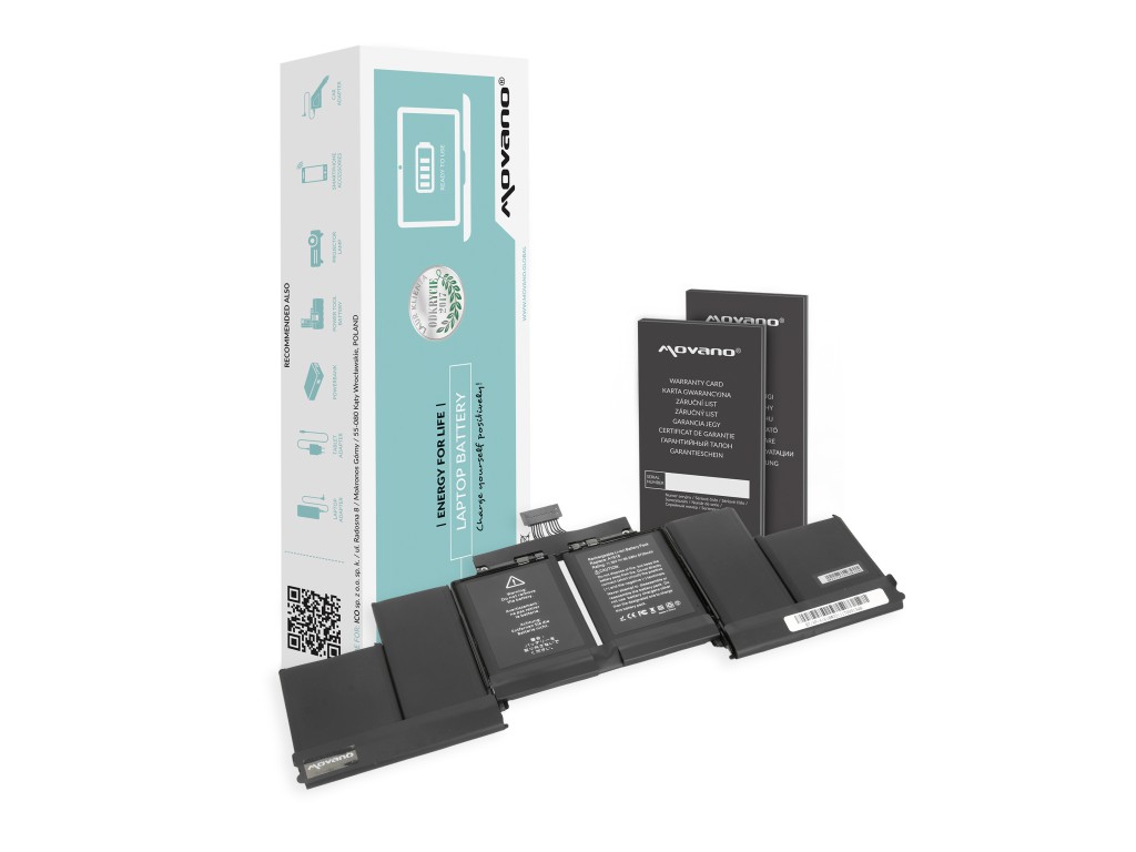 Bateria Movano do Apple MacBook Pro A1398 15" - A1618 (2015 r.)