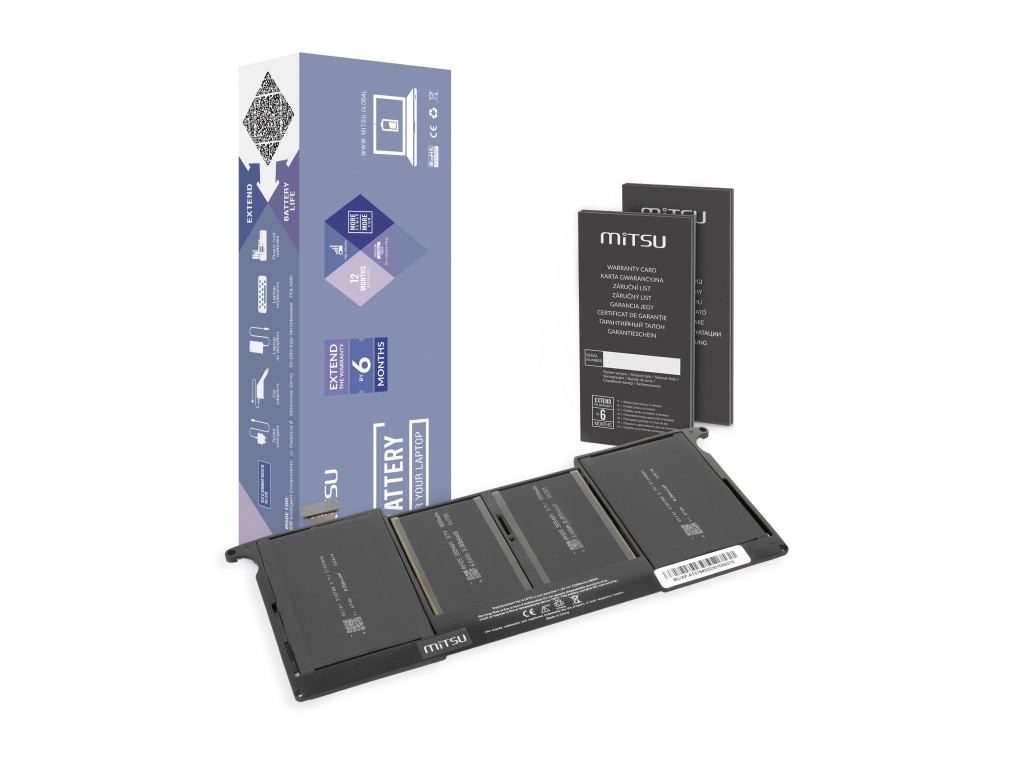 Bateria Mitsu do Apple MacBook Air 11" - A1370 (2010 r.)