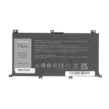 Bateria Mitsu do Dell Inspiron 15 (7557), 15 (7559) - 6600mAh