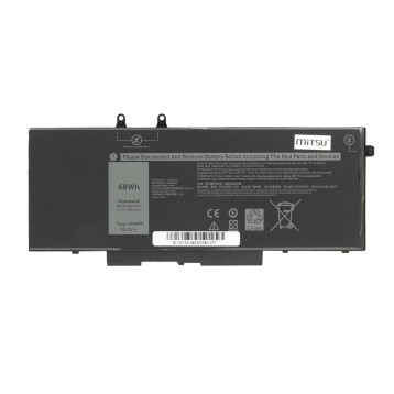 Bateria Mitsu do Dell Latitude 14 (5410), 15 (5510)