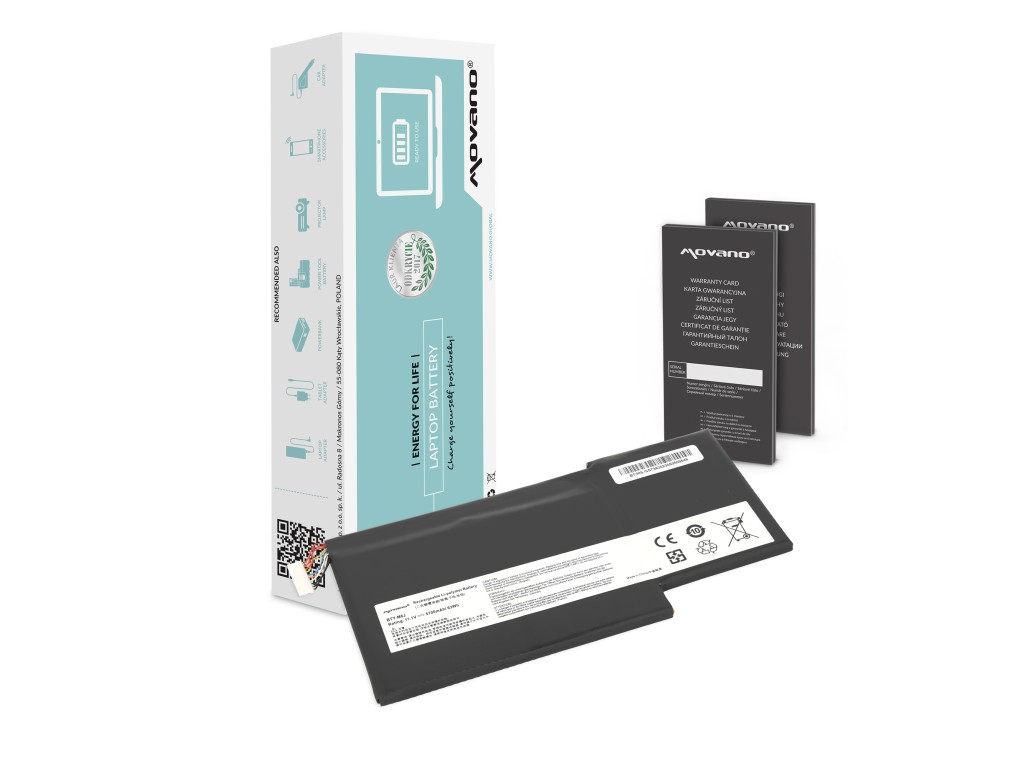 Bateria Movano do MSI GS63VR GS73VR - BTY-M6J BTY-U6J