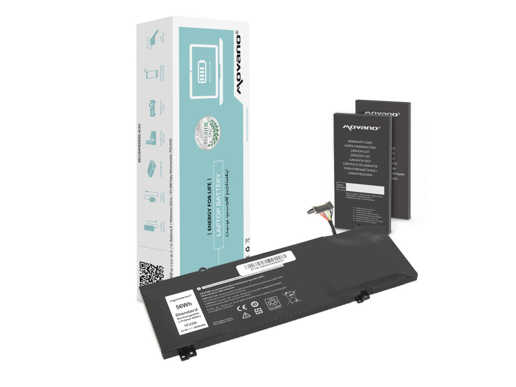 Bateria Movano do Dell Inspiron G5 5590, G7 7790