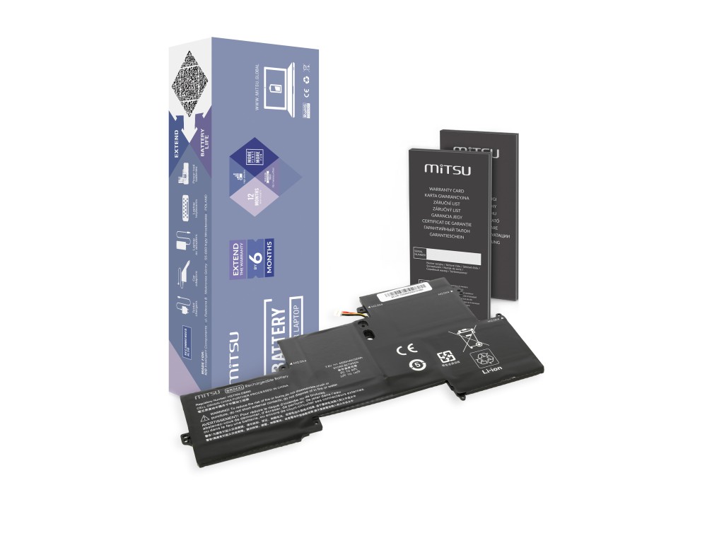 Bateria Mitsu do HP EliteBook Folio 1020 G1