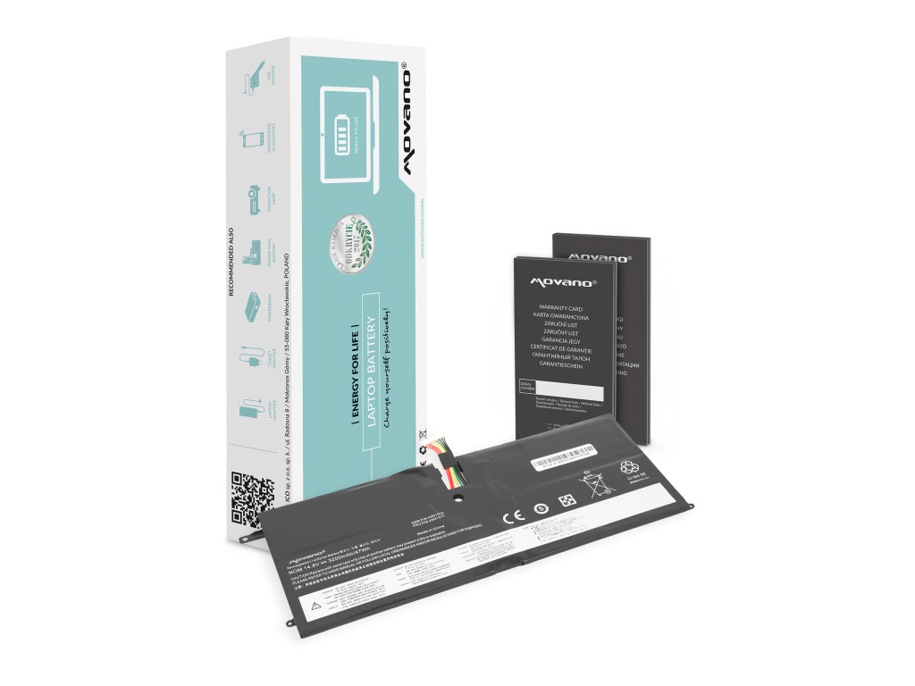 Bateria Movano do Lenovo Thinkpad X1 Carbon