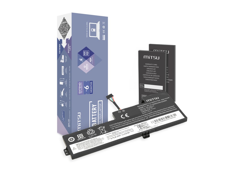 Bateria Mitsu do Lenovo ThinkPad T480, A475