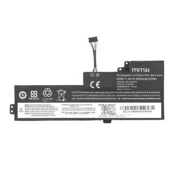 Bateria Mitsu do Lenovo ThinkPad T480, A475
