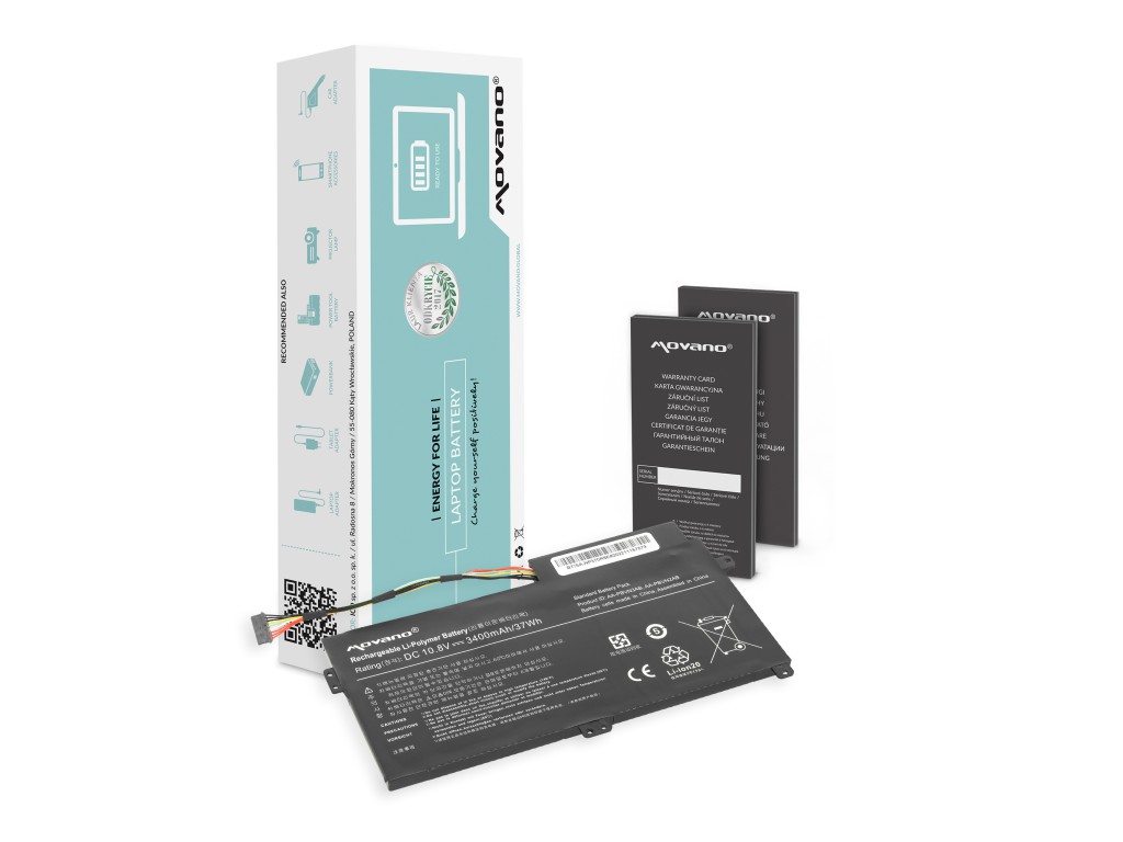 Bateria Movano do Samsung NP370R5E, NP450R5E, NP510R5E