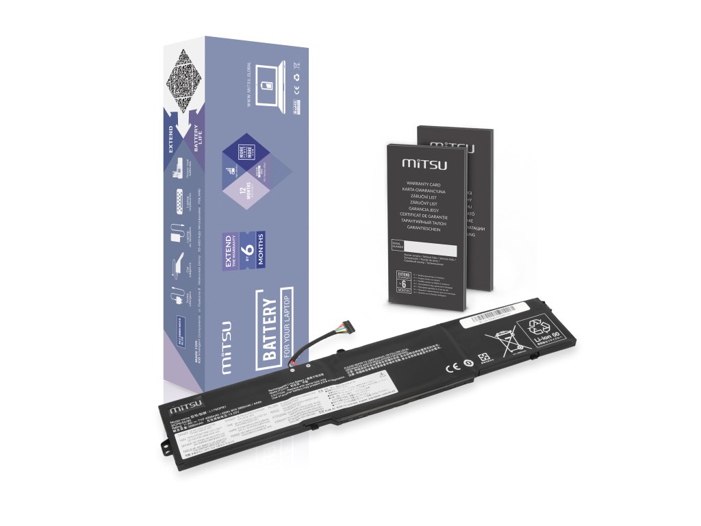 Bateria Mitsu do Lenovo IdeaPad 330-15ICH, 330-17ICH