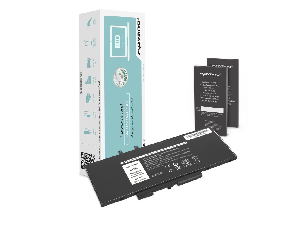 Bateria Movano do Dell Latitude 5400, 5500, 5510