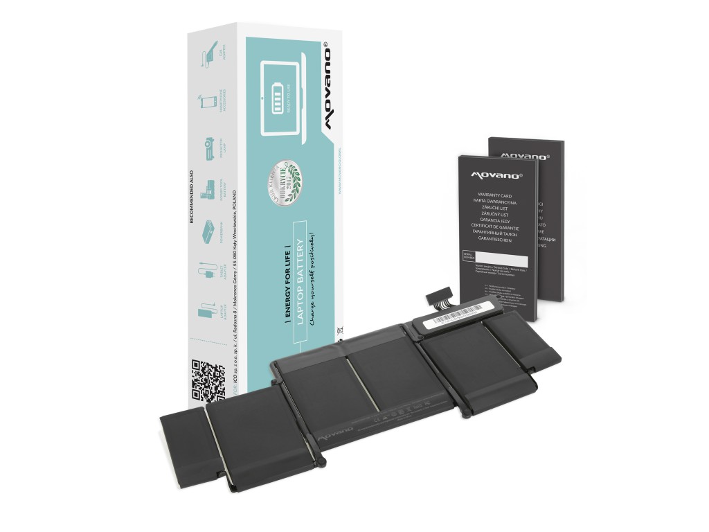 Bateria Movano do Apple MacBook Pro 13 - A1502