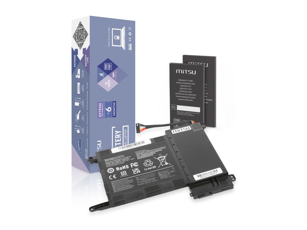 Bateria Mitsu do Lenovo IdeaPad Y700, Y700-15