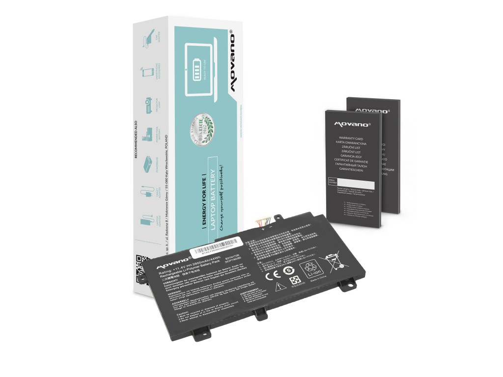 Bateria Movano do Asus TUF Gaming FX504, FX505, FX80G