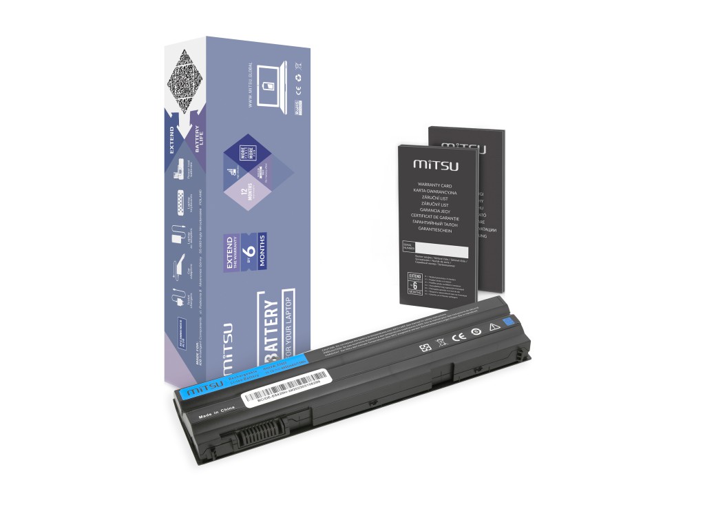 Bateria Mitsu do Dell Latitude E6420 (6600mAh) - ogniwa pod baterią