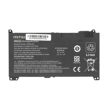 Bateria Mitsu do HP 450 G4, 470 G4