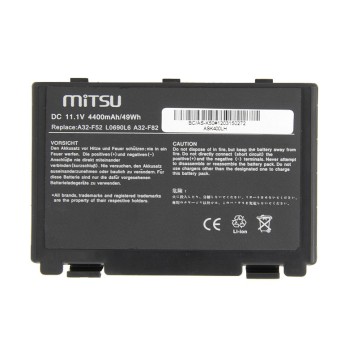 Bateria Mitsu do Asus F82, K40, K50, K60, K70