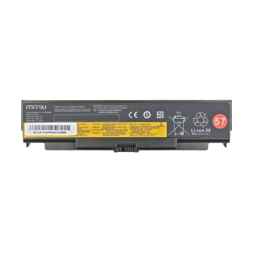 Bateria Mitsu do Lenovo T440p, W540