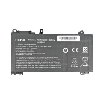Bateria Mitsu do HP 430 G6, 450 G6