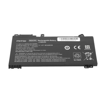 Bateria Mitsu do HP 430 G6, 450 G6