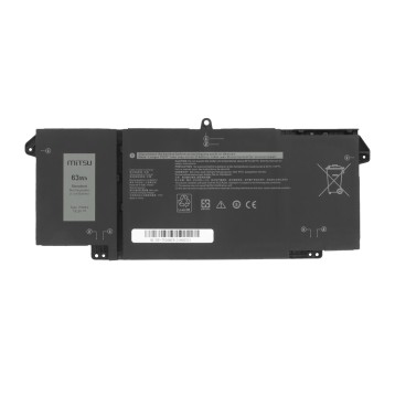 Bateria Mitsu do Dell Latitude 5320, 7320, 7520
