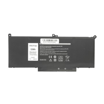 Bateria Mitsu do Dell Latitude 7390, 7490