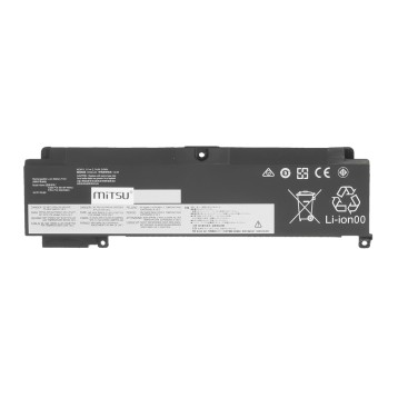 Bateria Mitsu do Lenovo ThinkPad T460s, T470s - przednia bateria