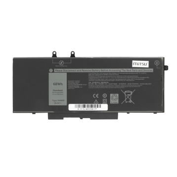 Bateria Mitsu do Dell Latitude 14 (5410), 15 (5510)