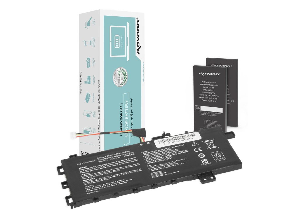 Bateria Movano do Asus Vivobook 15 A512, R512, X512