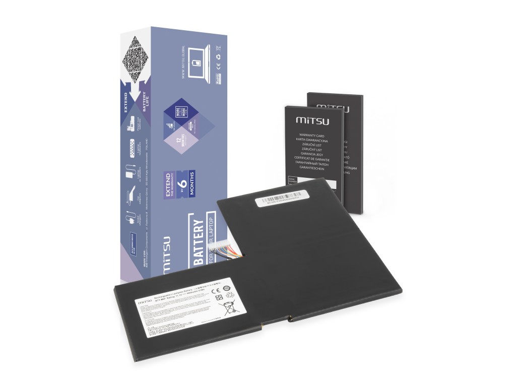 Bateria Mitsu do MSI GS60, PX60